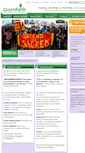 Mobile Screenshot of greenfaith.org